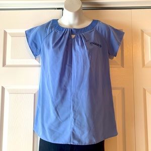 Chase uniform dress blouse👕 Lands End